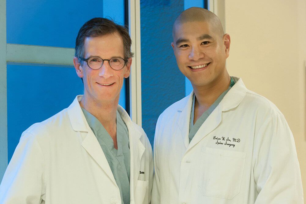 Dr Patrick Bennett and Dr Brian Su