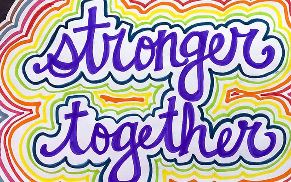 Stronger Together Microsite